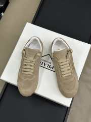 Uubags | Prada Trail faded suede sneakers in grey - 3