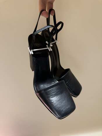 Uubags | Fendi black high heels 10cm