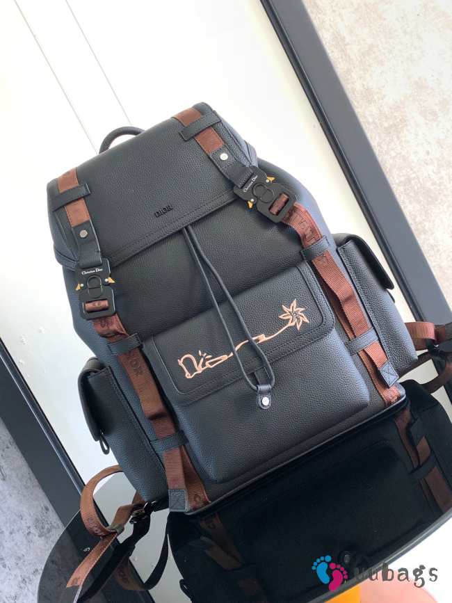 Uubags | Dior Cactus Jack Hit The Road Black Backpack 43x51x20cm - 1