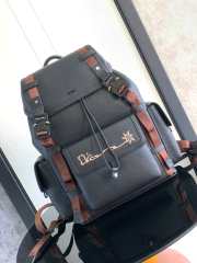 Uubags | Dior Cactus Jack Hit The Road Black Backpack 43x51x20cm - 1