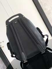 Uubags | Dior Maxi Gallop Backpack Black Grained Calfskin 33x47x13.5cm - 4