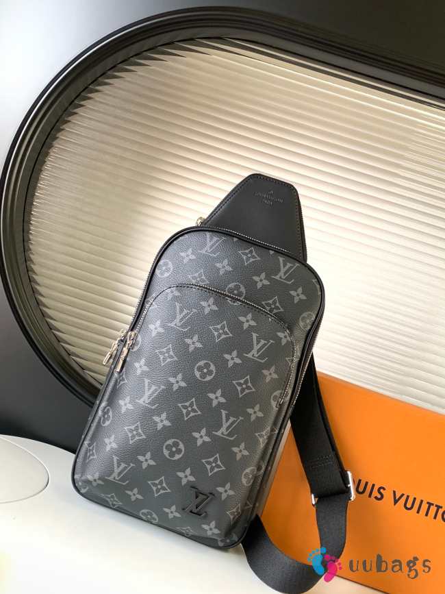 Uubags | Louis Vuitton M46327 Avenue NM Black Crossbody Bag 20x31x7cm - 1