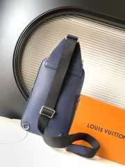 Uubags | Louis Vuitton M30971 Avenue NM Blue Crossbody Bag 20x31x7cm - 3