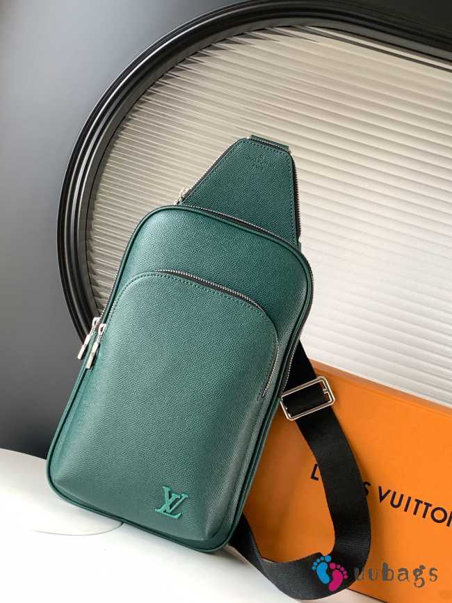 Uubags | Louis Vuitton M30971 Avenue NM Green Crossbody Bag 20x31x7cm - 1