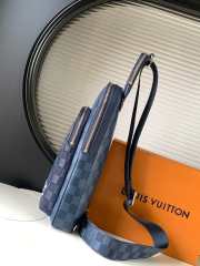 Uubags | Louis Vuitton N40439 Avenue NM Blue Crossbody Bag 20x31x7cm - 5