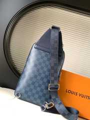 Uubags | Louis Vuitton N40439 Avenue NM Blue Crossbody Bag 20x31x7cm - 2