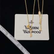 Uubags | Vivienne Westwood Ladies Sterling Silver Eunice Key Necklace  - 4