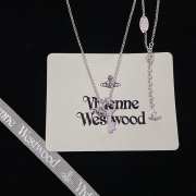 Uubags | Vivienne Westwood Ladies Sterling Silver Eunice Key Necklace  - 5