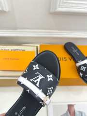 Uubags | Louis Vuitton Neo Revival Flat Mule In Black/White - 2