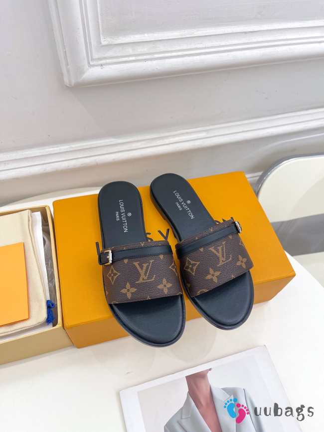 Uubags | Louis Vuitton Neo Revival Flat Mule In Monogram Canvas  - 1