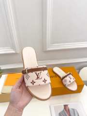 Uubags | Louis Vuitton Neo Revival Flat Mule In Beige - 6