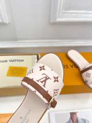 Uubags | Louis Vuitton Neo Revival Flat Mule In Beige - 3