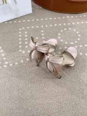 Uubags | Dior Heeled Sandal Nude Satin 12cm - 3