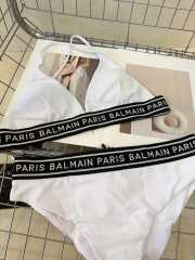 Uubags | Balmain Lycra Band White Swimsuit - 6