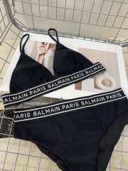 Uubags | Balmain Lycra Band Black Swimsuit - 5