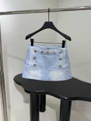 Uubags | Short Jeans Skirt Blue - 1