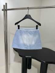 Uubags | Short Jeans Skirt Blue - 3