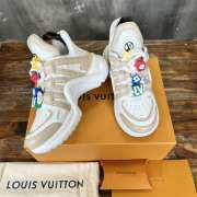 Uubags | Louis Vuitton 1A43L1 Archlight Sneaker In Cream - 3