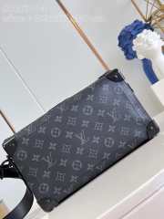 Uubags | Louis Vuitton M11744 Soul Trunk East West Monogram Eclipse Canvas Bag 29x17.5x10cm - 3