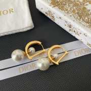 Uubags | Dior earrings gold pearl  - 2