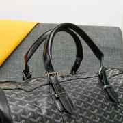 Uubags | Goyard travel bag in black 48x28x22cm - 2