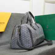 Uubags | Goyard travel bag in grey 48x28x22cm - 6