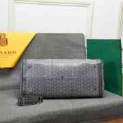 Uubags | Goyard travel bag in grey 48x28x22cm - 2