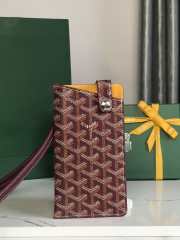 Uubags | Goyard Montmartre GM Case In Burgundy 18x1x10cm - 1