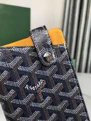 Uubags | Goyard Montmartre GM Case In Navy Blue 18x1x10cm - 3