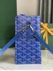 Uubags | Goyard Montmartre GM Case In Blue 18x1x10cm - 3