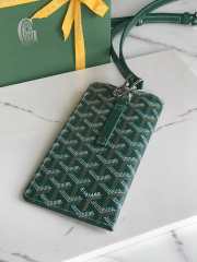 Uubags | Goyard Montmartre GM Case In Green 18x1x10cm - 5