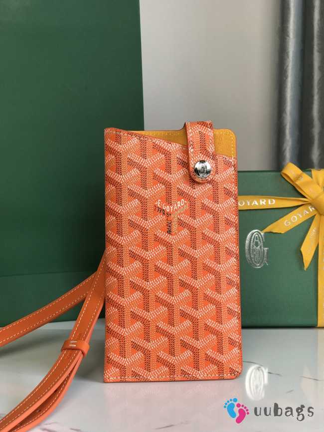 Uubags | Goyard Montmartre GM Case In Orange 18x1x10cm - 1