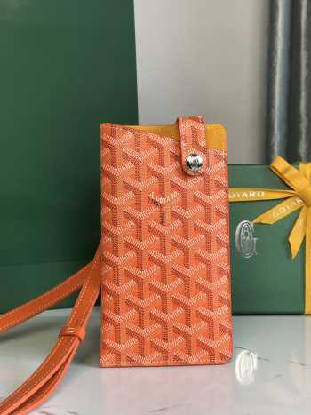 Uubags | Goyard Montmartre GM Case In Orange 18x1x10cm