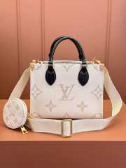 Uubags | Louis Vuitton On The Go PM in Monogram Dune Canvas 25x19x11cm - 1