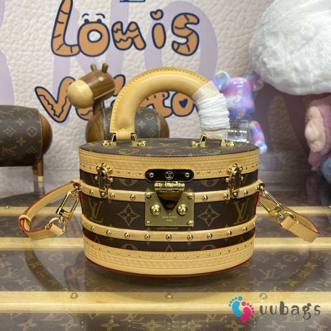 Uubags | Louis Vuitton M24843 Ellis Bag In Monogram coated canvas 19.5x12x11.5cm - 1