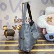 Uubags | Louis Vuitton M12583 Online Exclusive Pre-order CarryAll Dark MM In Trianon Grey 39x30x15cm - 6