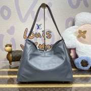 Uubags | Louis Vuitton M12583 Online Exclusive Pre-order CarryAll Dark MM In Trianon Grey 39x30x15cm - 5