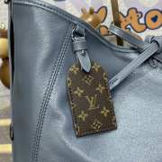 Uubags | Louis Vuitton M12583 Online Exclusive Pre-order CarryAll Dark MM In Trianon Grey 39x30x15cm - 2