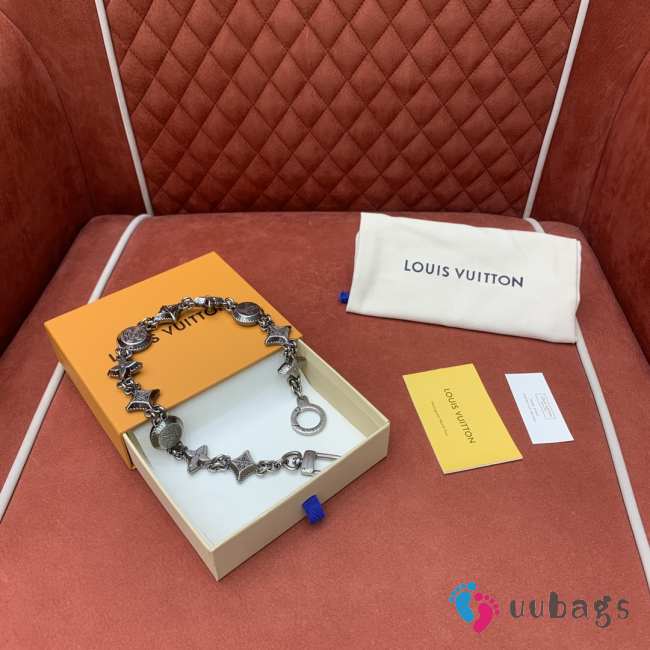 Uubags | Louis Vuitton M02031 Western Chain Belt and Bag Charm Aged silver color - 1