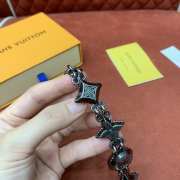 Uubags | Louis Vuitton M02031 Western Chain Belt and Bag Charm Aged silver color - 5