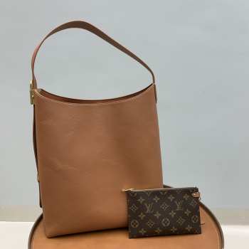 Uubags | Louis Vuitton M25022 Low Key Hobo MM Bag In Cognac Brown 31x35x18cm