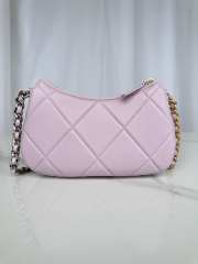 Uubags | Chanel 23k Hobo Bag Calfskin In Pink 24x13.5x6cm - 3