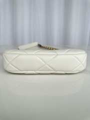 Uubags | Chanel 23k Hobo Bag Calfskin In Cream 24x13.5x6cm - 5