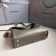 Uubags | Balenciaga Rodeo medium handbag in dark green smooth calfskin with silver hardware 35x23x11cm - 5