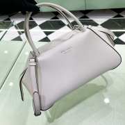 Uubags | Prada Supernova brushed leather bag in white 31x16x13.5cm  - 4