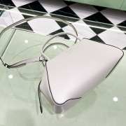 Uubags | Prada Supernova brushed leather bag in white 31x16x13.5cm  - 3