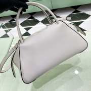 Uubags | Prada Supernova brushed leather bag in white 31x16x13.5cm  - 2