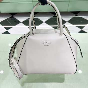 Uubags | Prada 1BA366 small Supernova bag in white 25.5x18x13.5cm 