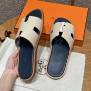 Uubags | Hermes Men's Sandal in Dark natural Epsom Calfskin - 6