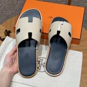 Uubags | Hermes Men's Sandal in Dark natural Epsom Calfskin - 3